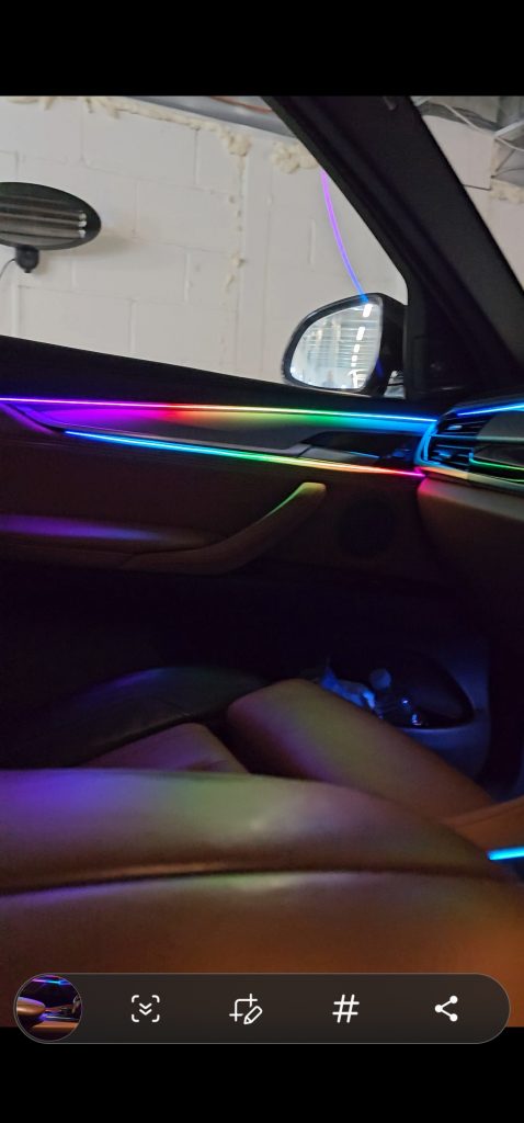 BMW X5 Dynamic Ambient Extras